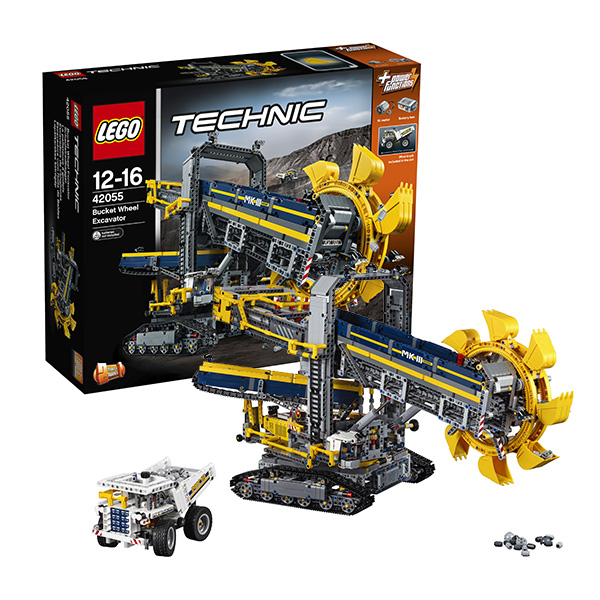 Lego Technic. Лего Техник. Роторный экскаватор  